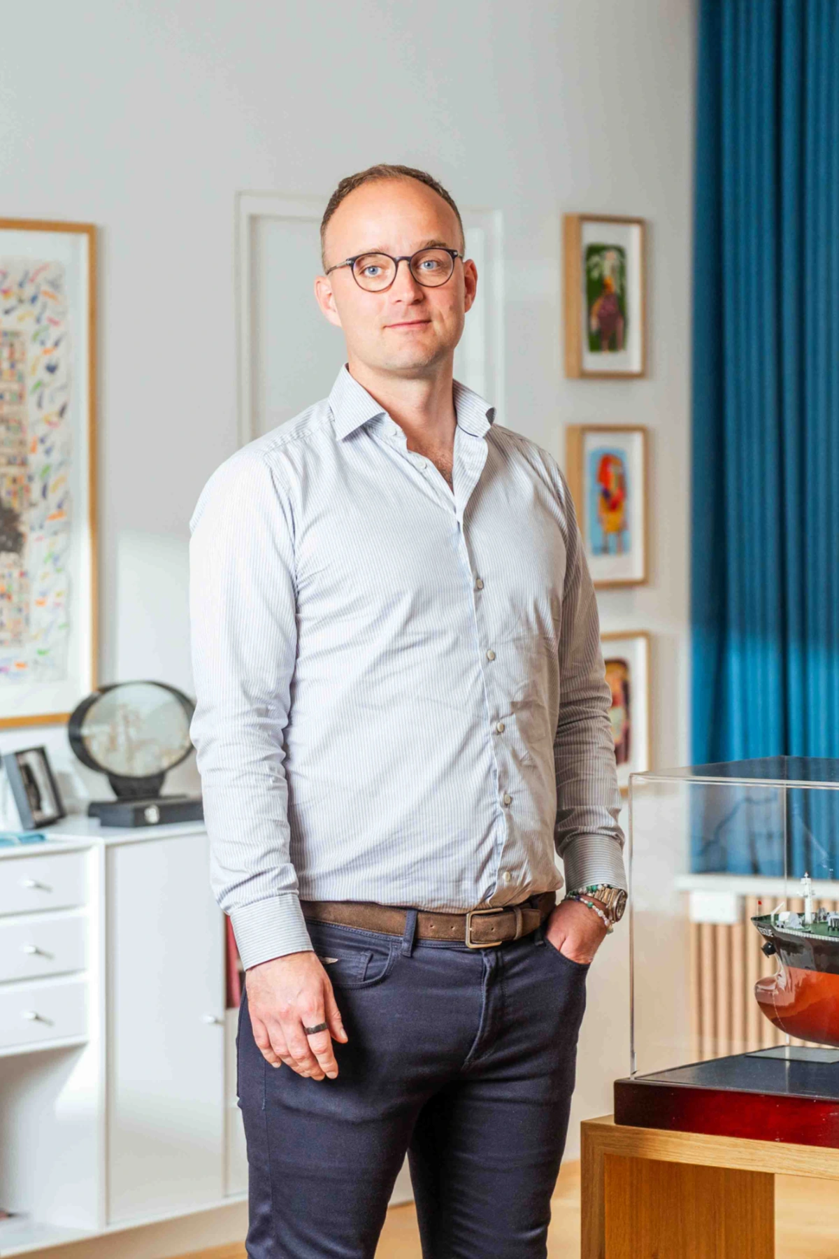 Portræt af Christian Hans Jensen