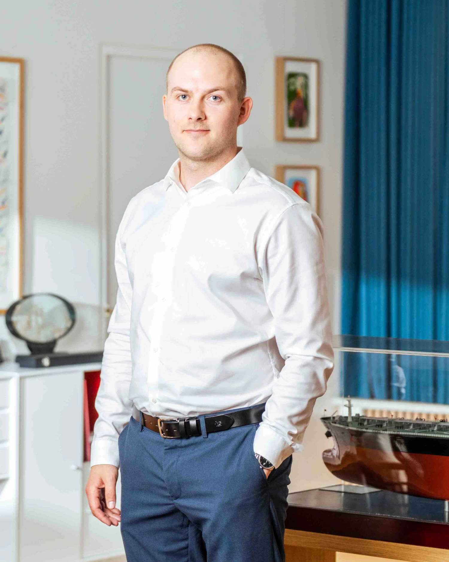 Portræt af Bjørn Carlson
